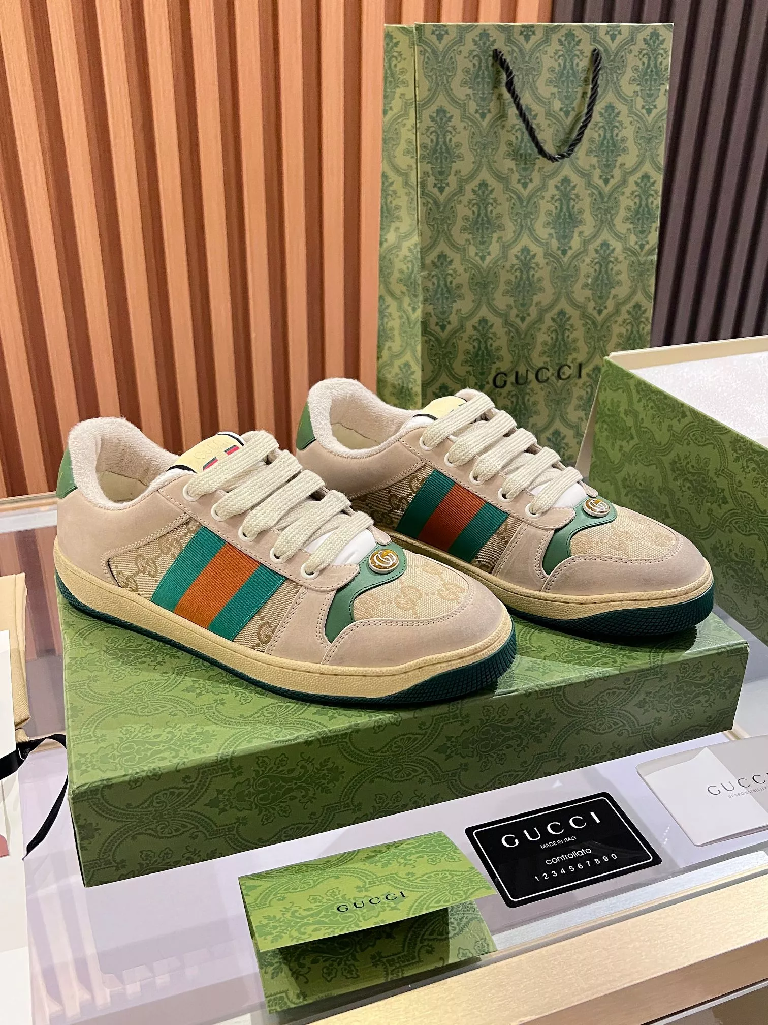 Compact 8846 Gucci Casual Shoes For Men