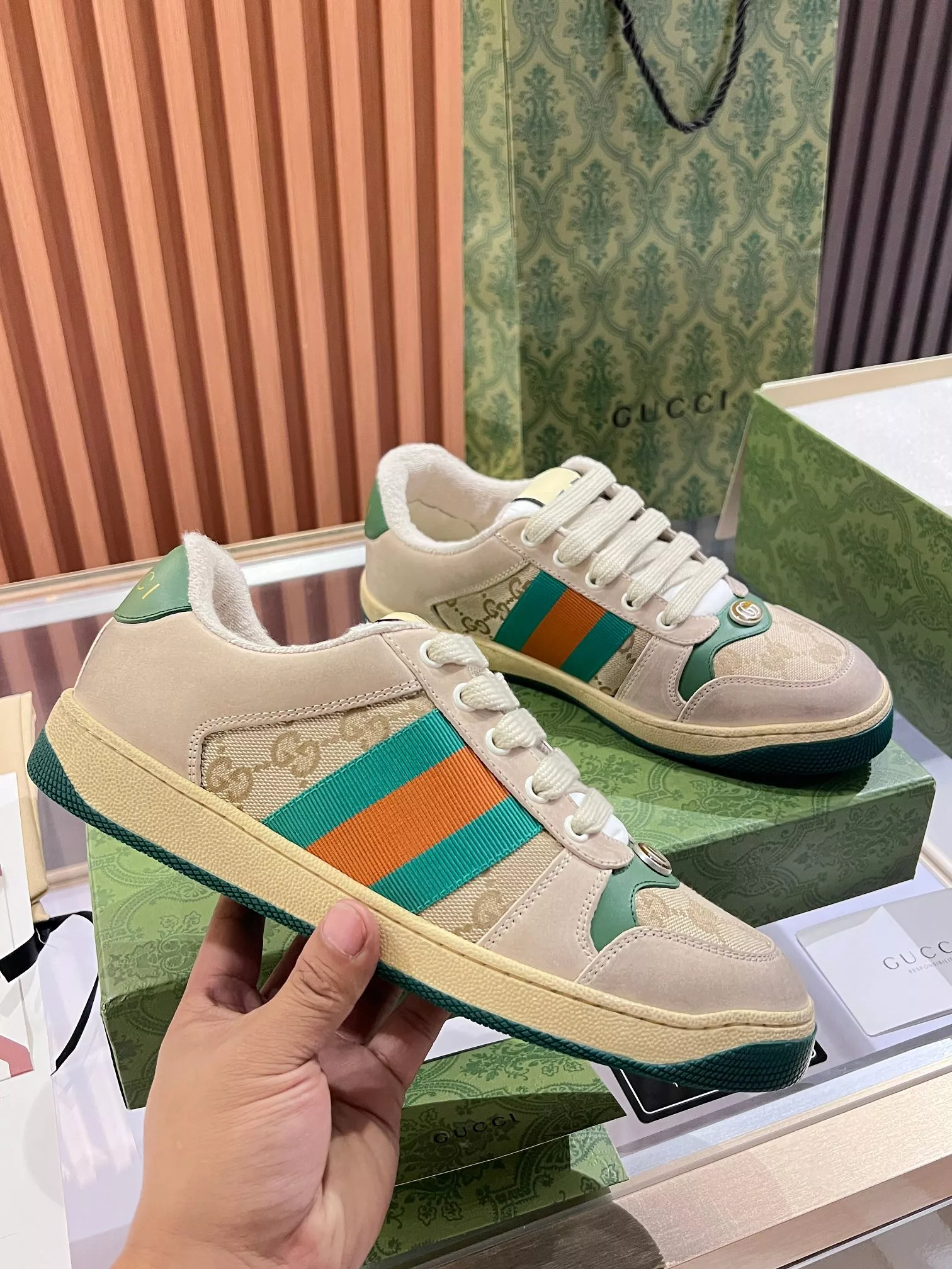 Compact 8846 Gucci Casual Shoes For Men