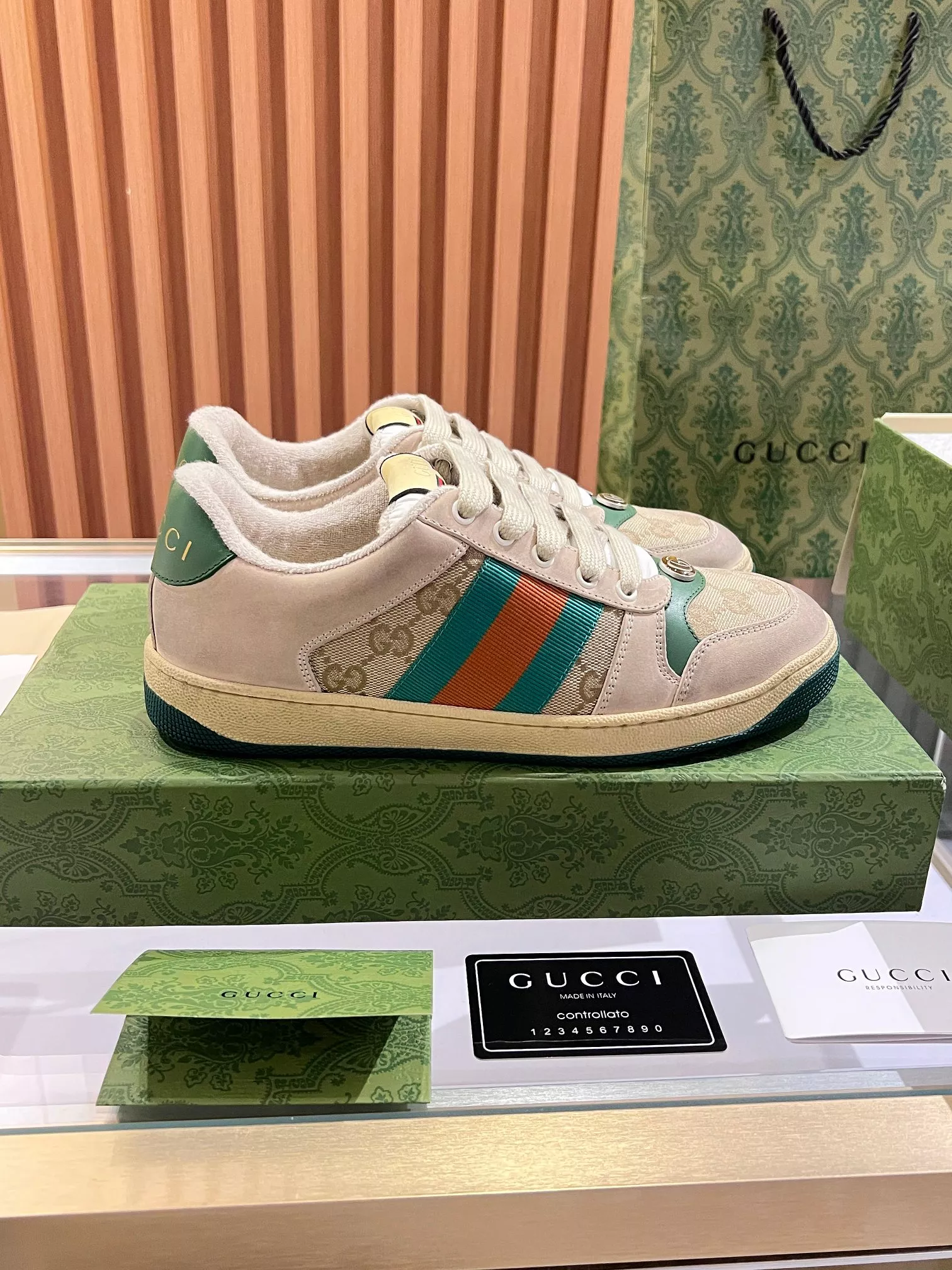 Compact 8846 Gucci Casual Shoes For Men