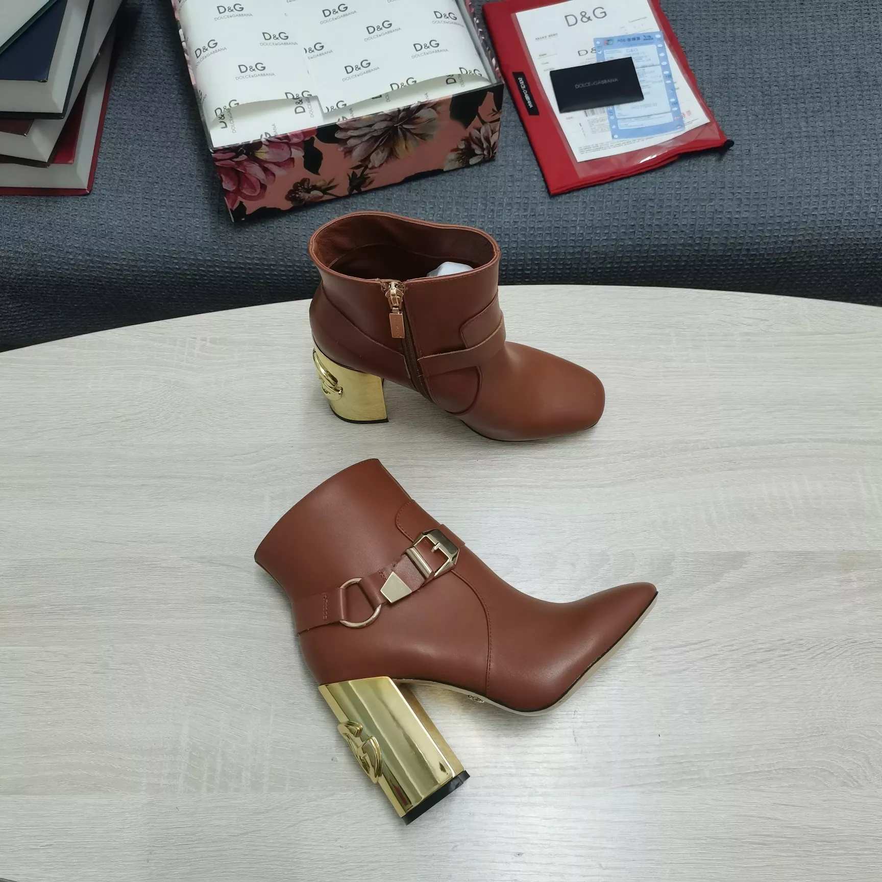 Compact 8942 Dolce & Gabbana D&G Boots For Women