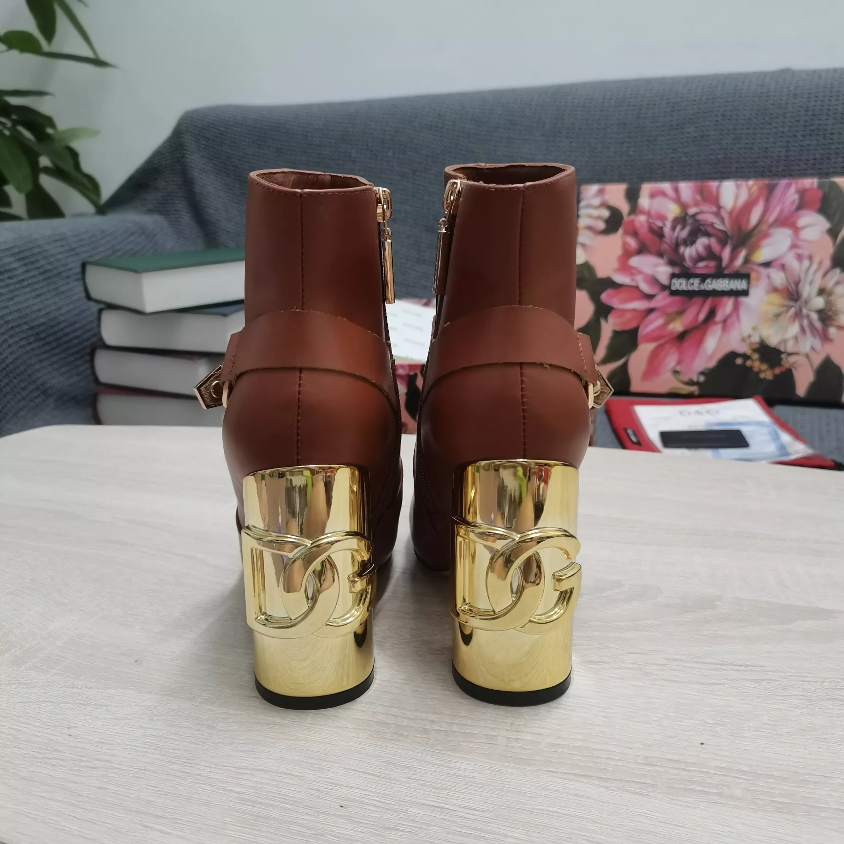 Compact 8942 Dolce & Gabbana D&G Boots For Women