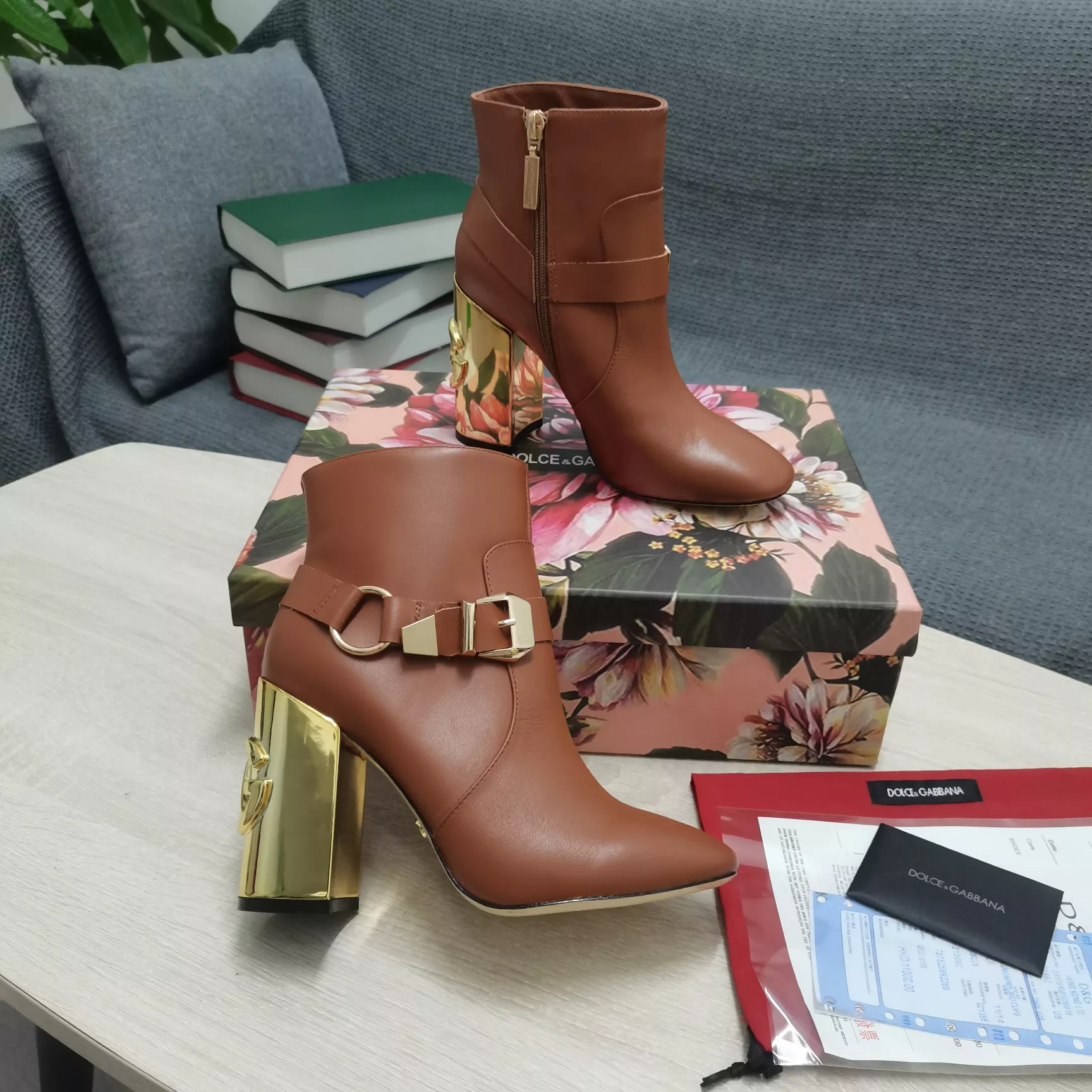 Compact 8942 Dolce & Gabbana D&G Boots For Women