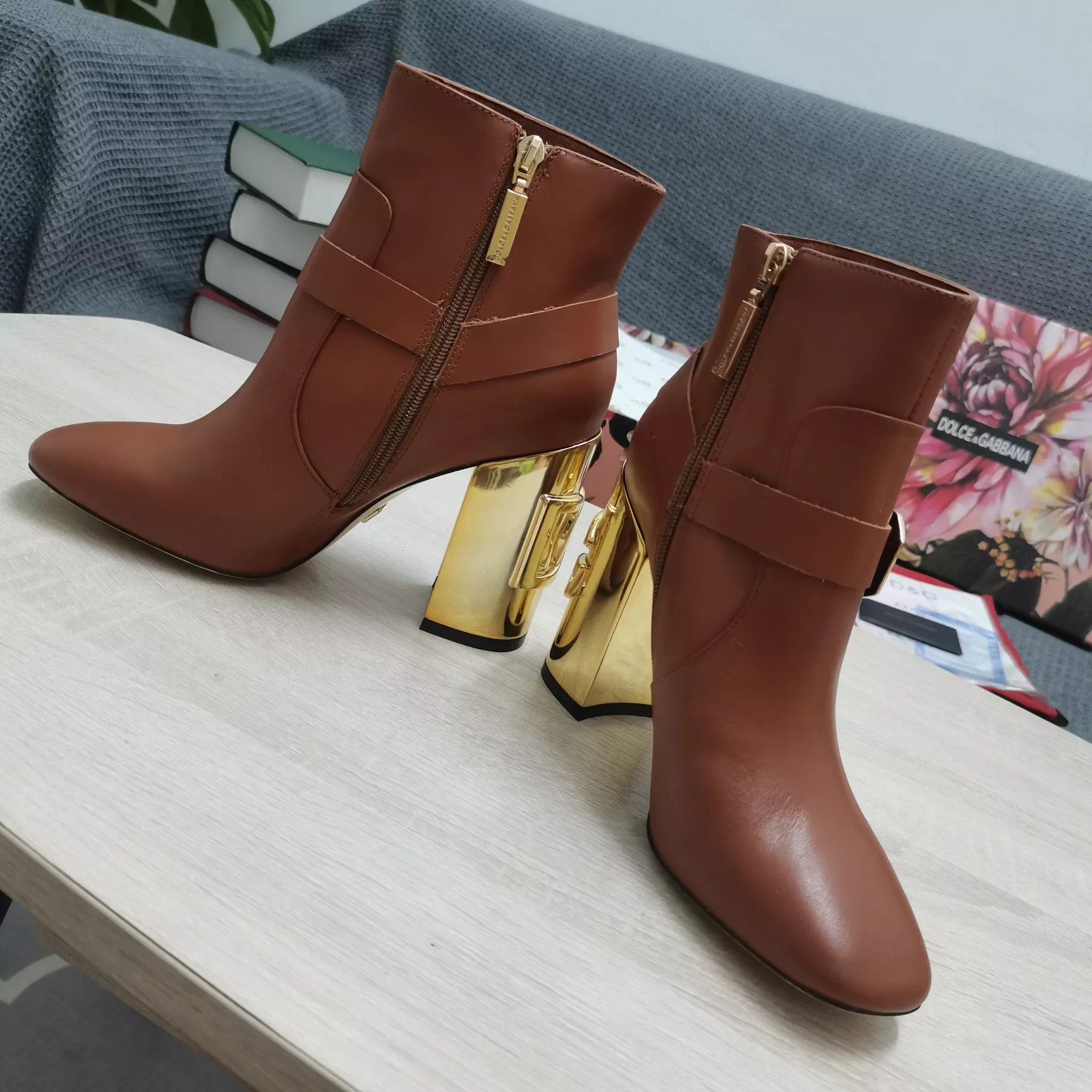 Compact 8942 Dolce & Gabbana D&G Boots For Women