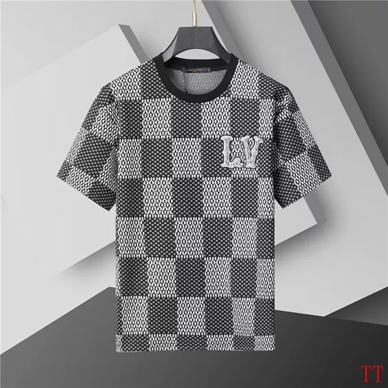 Compact 904 Louis Vuitton LV Tracksuits Short Sleeved For Men
