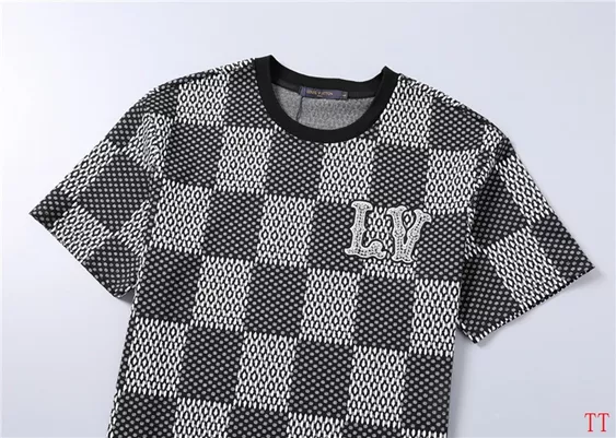 Compact 904 Louis Vuitton LV Tracksuits Short Sleeved For Men