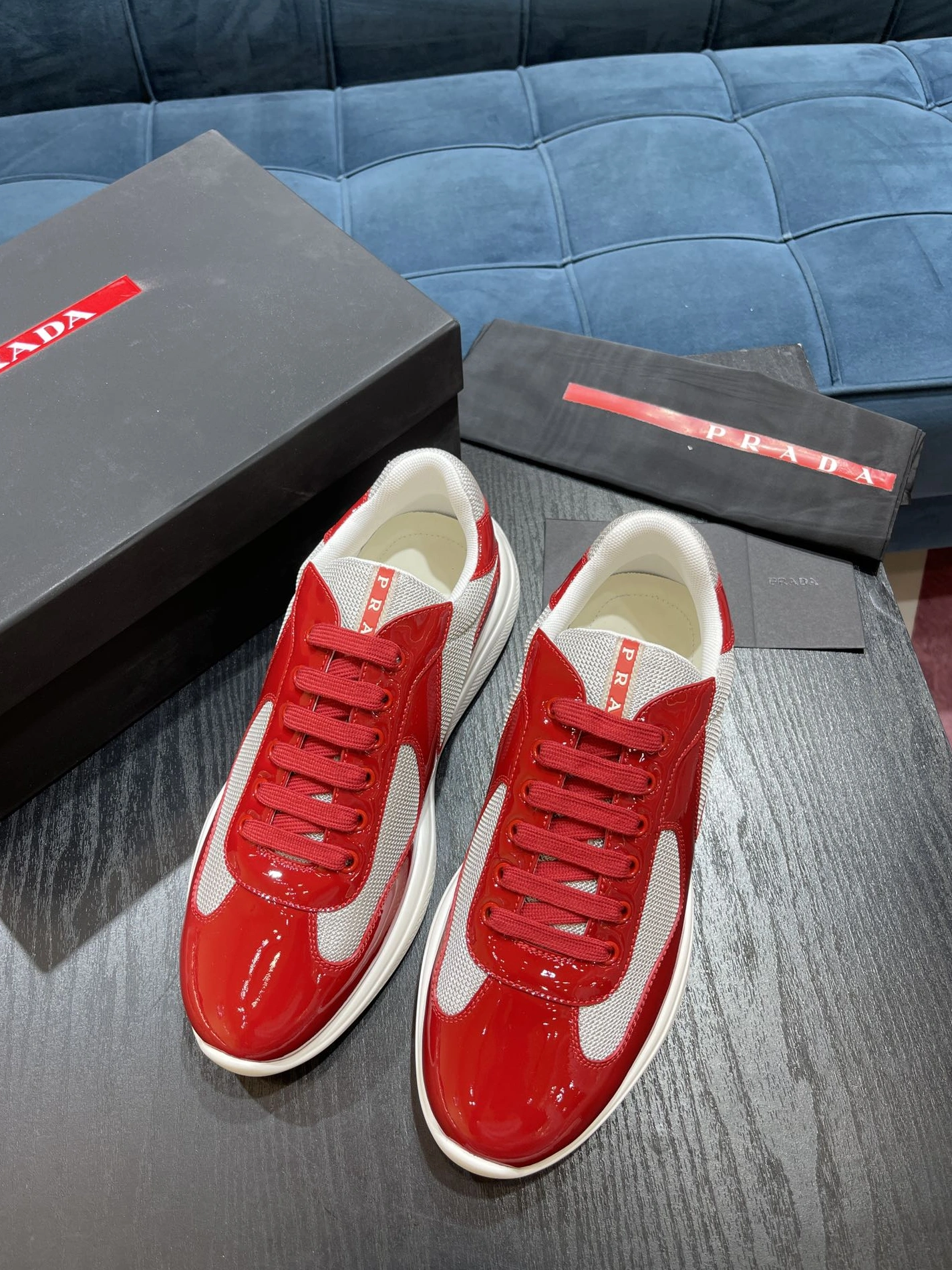 Compact 9089 Prada Casual Shoes For Men