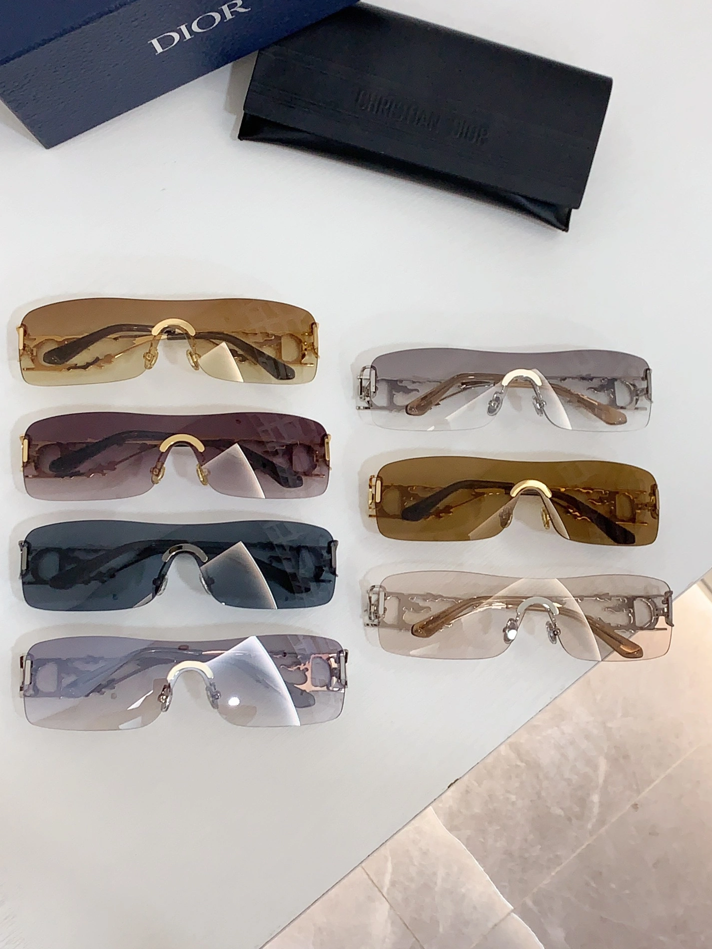 Compact 9110 Christian Dior AAA Quality Sunglasses
