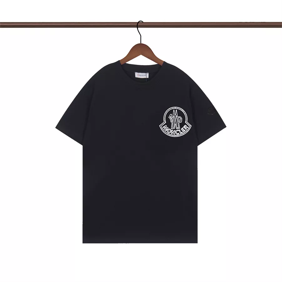 Compact 9177 Moncler T-Shirts Short Sleeved For Unisex