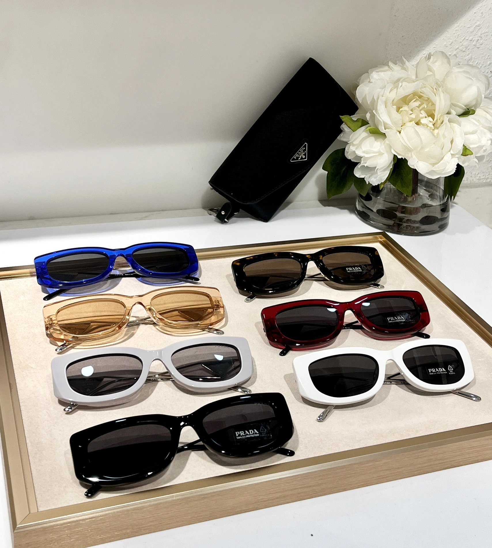 Compact 9268 Prada AAA Quality Sunglasses