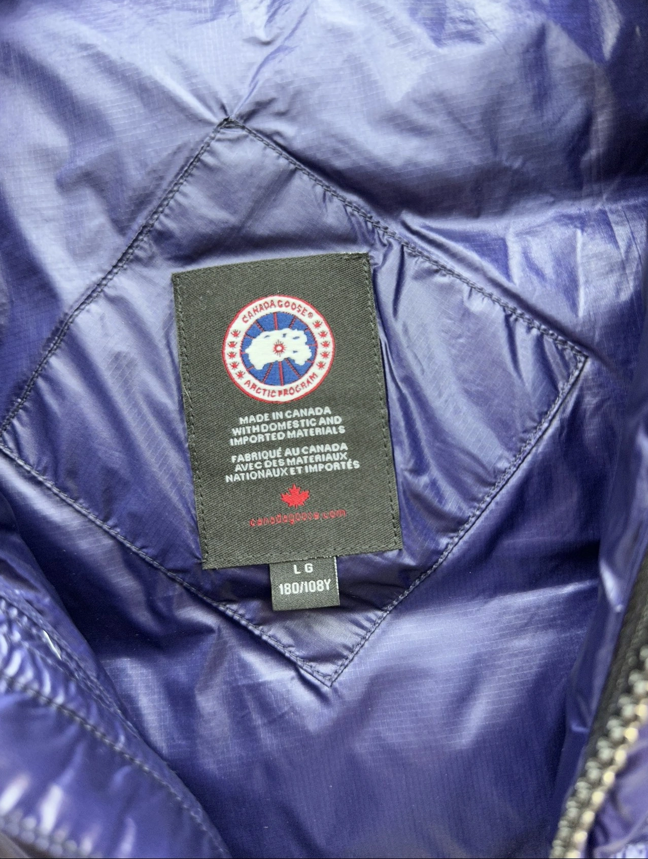 Compact 9524 Canada Goose Down Vest Sleeveless For Men