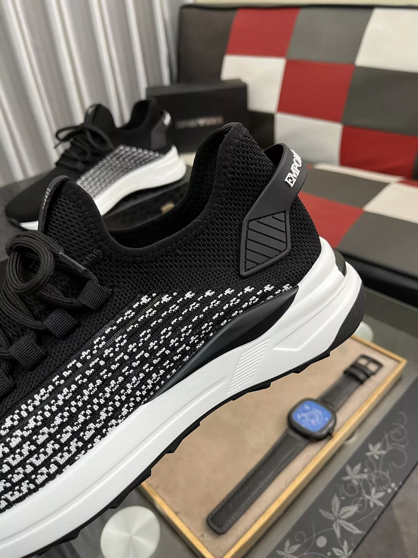Compact 9530 Armani Casual Shoes For Men