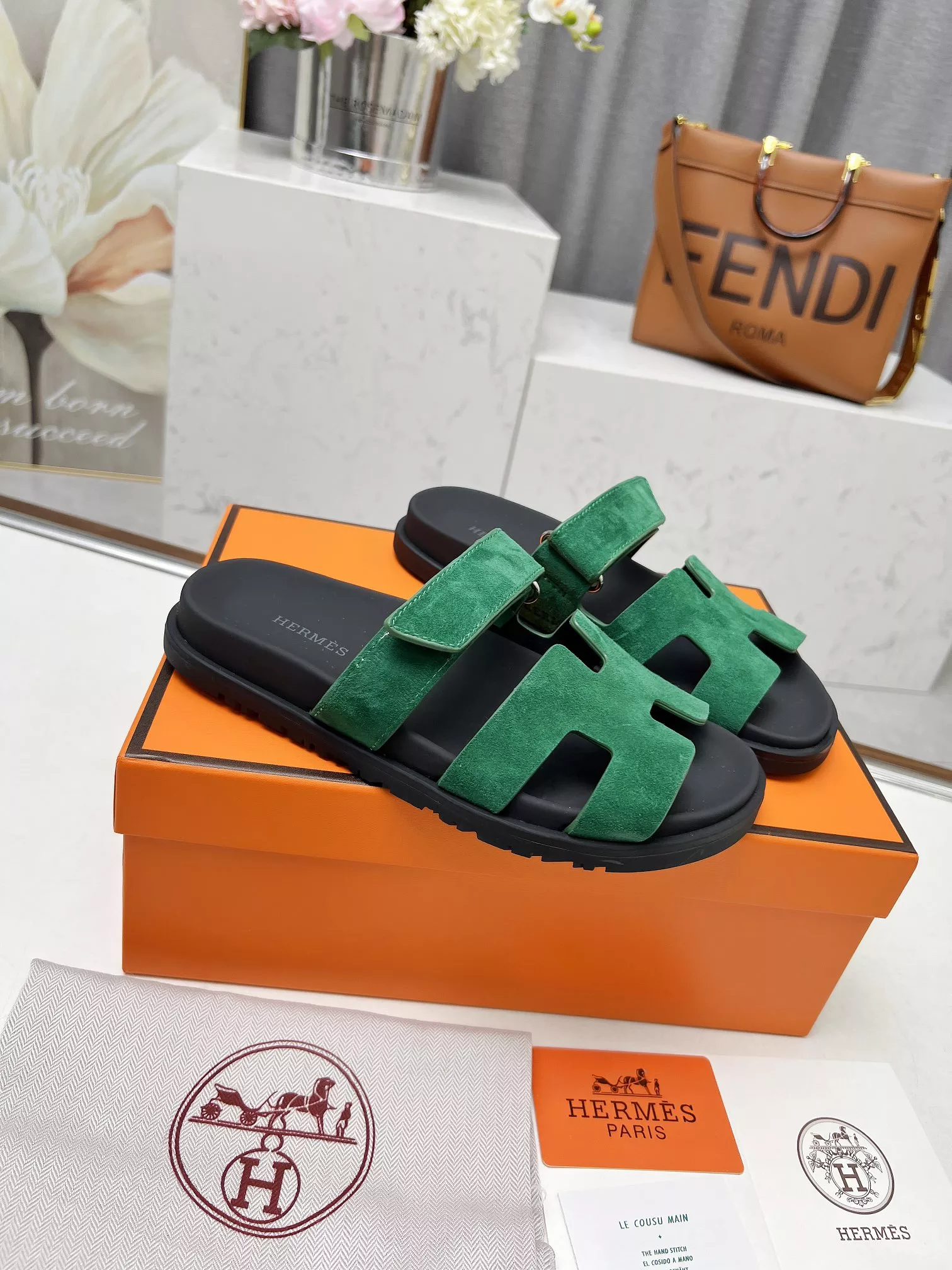 Compact 9684 Hermes Slippers For Women