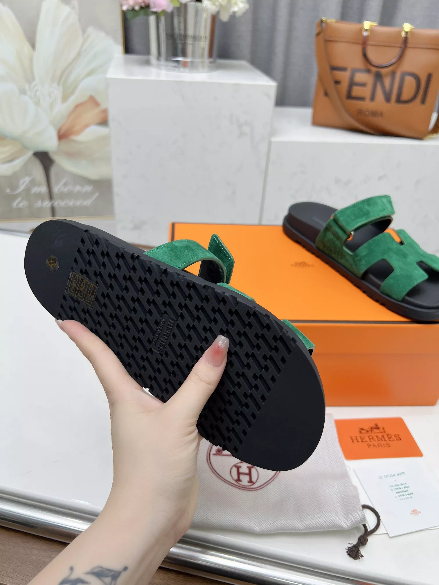 Compact 9684 Hermes Slippers For Women
