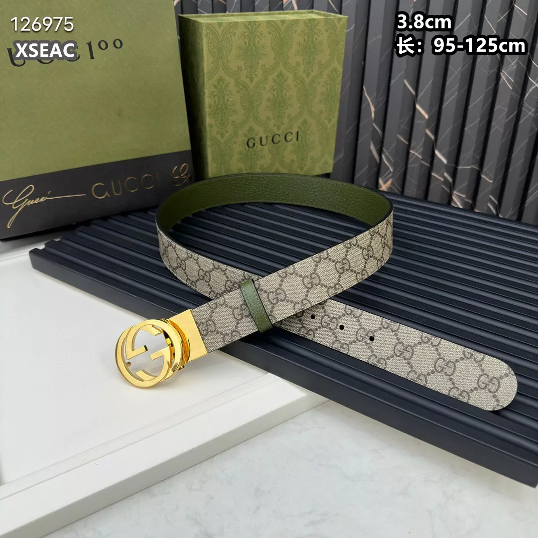 Compact 9761 Gucci AAA Quality Belts For Unisex
