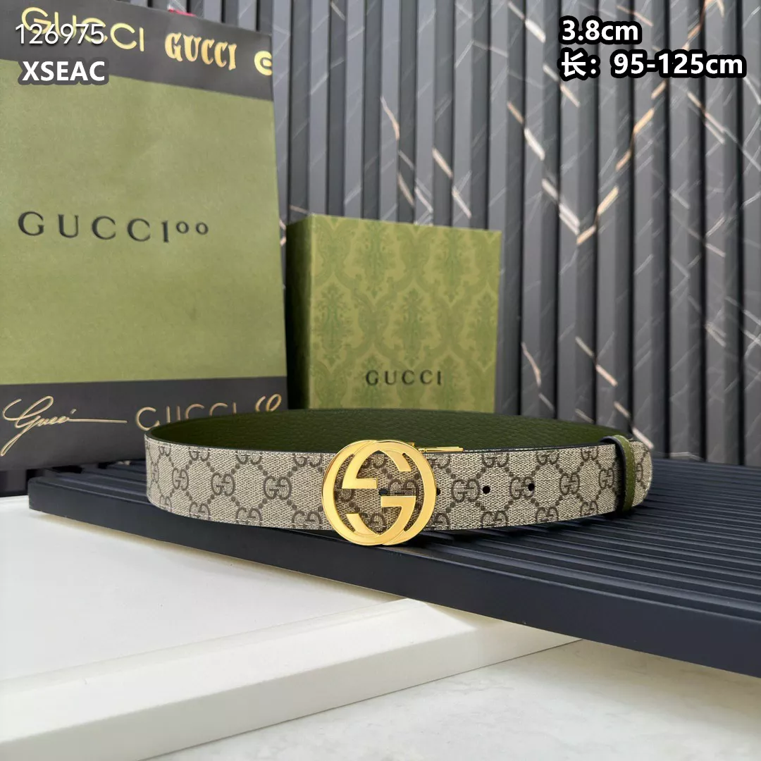 Compact 9761 Gucci AAA Quality Belts For Unisex