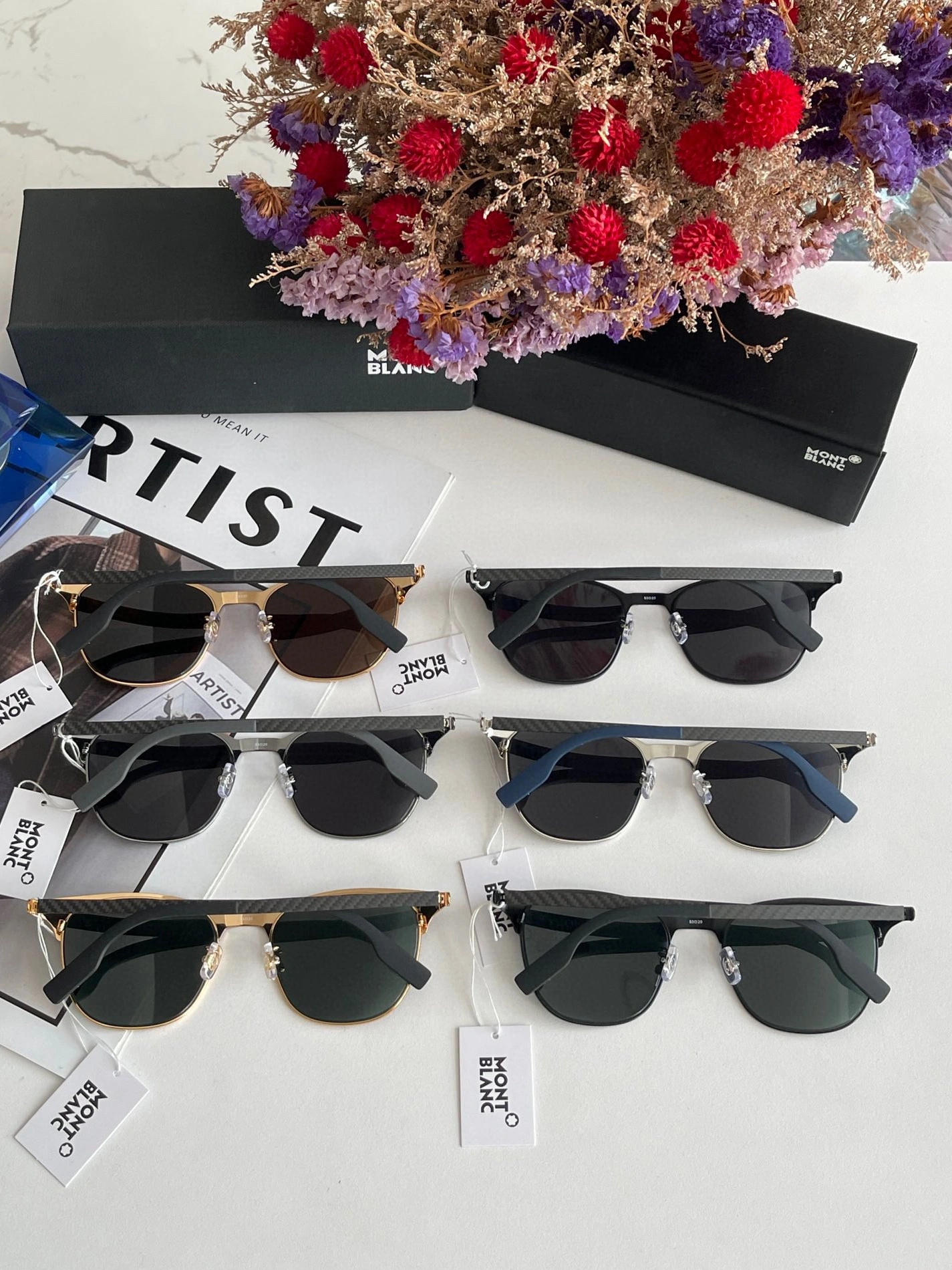Compact 9832 Montblanc AAA Quality Sunglasses