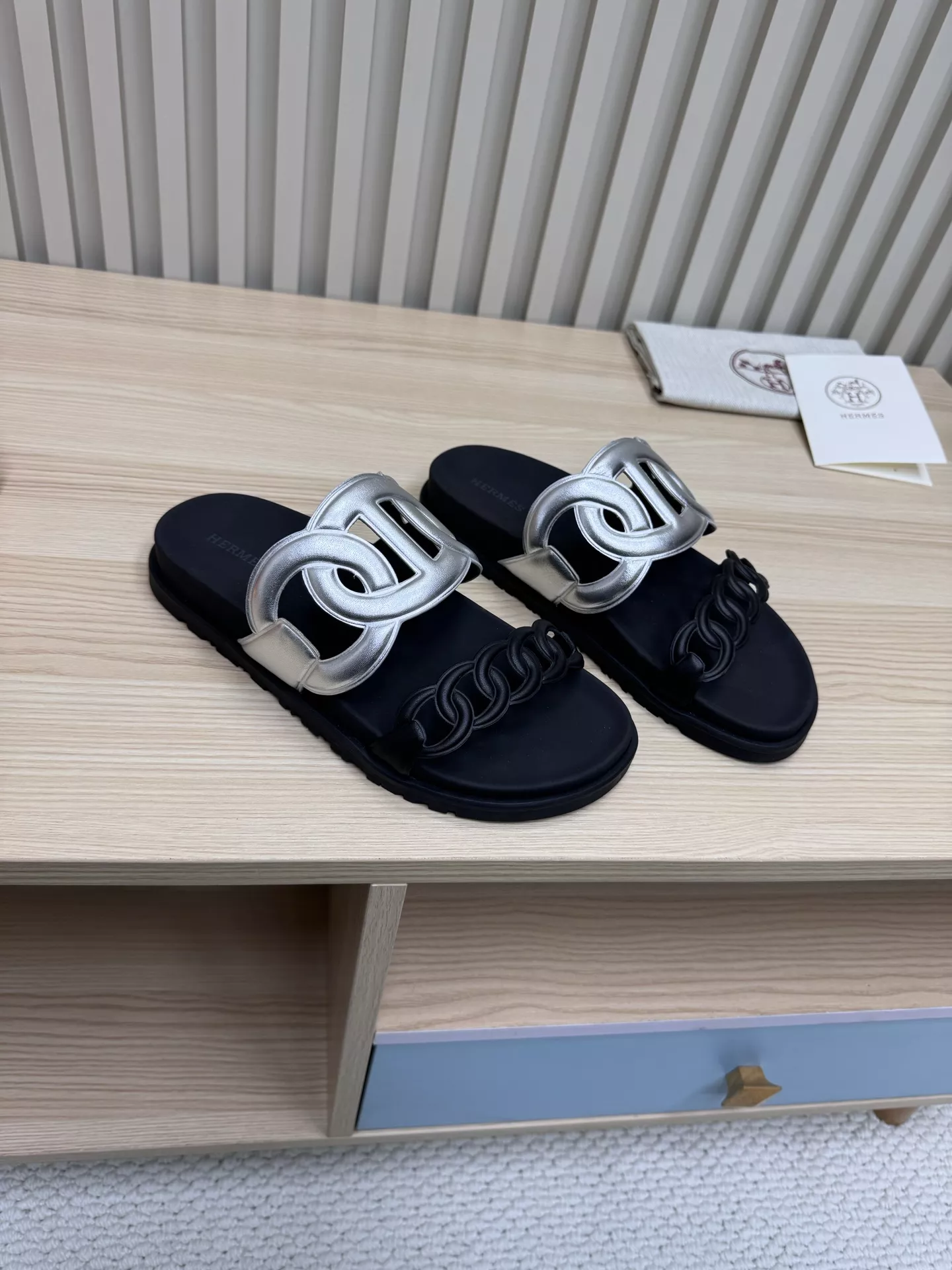 Compact 9835 Hermes Slippers For Men