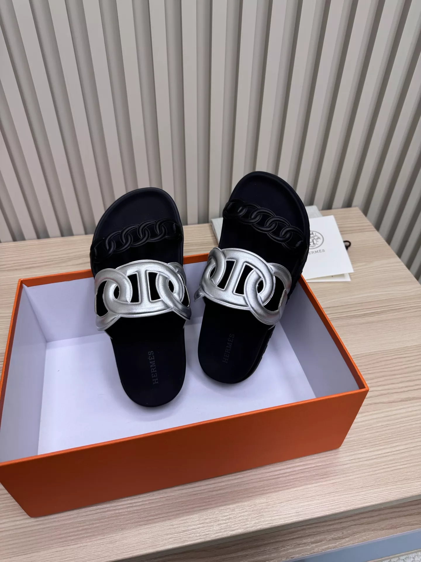 Compact 9835 Hermes Slippers For Men