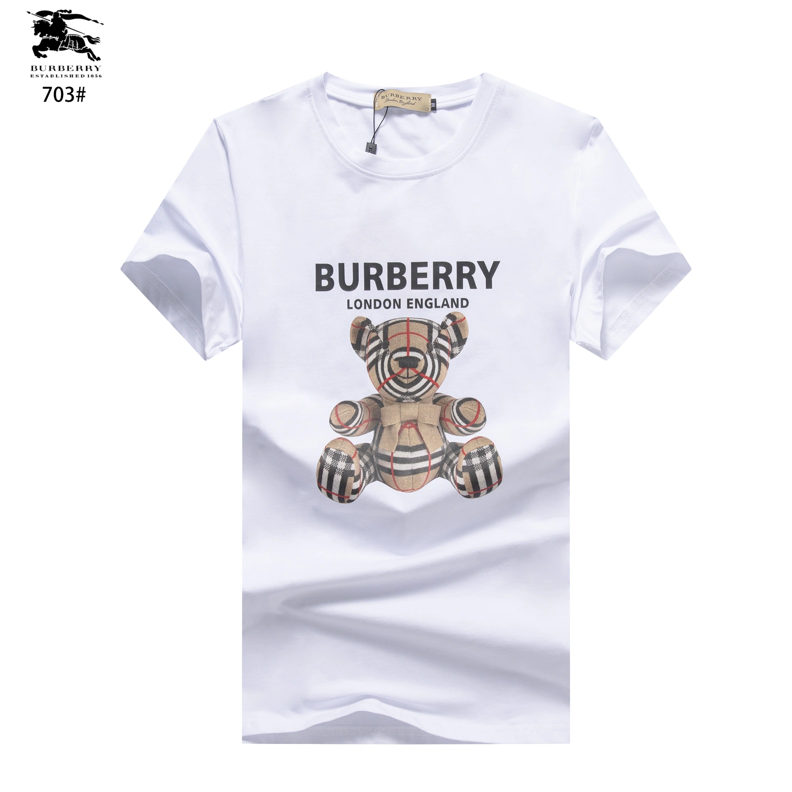 Compact 9889 Burberry Tracksuits Short Sleeved For Men