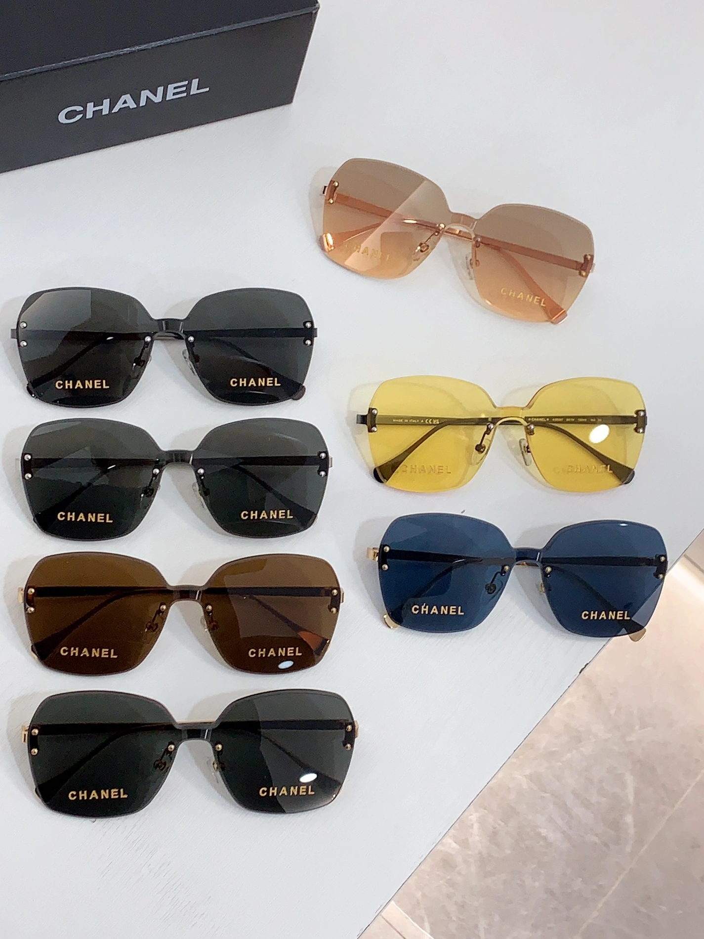 Compact 9953 Chanel AAA Quality Sunglasses