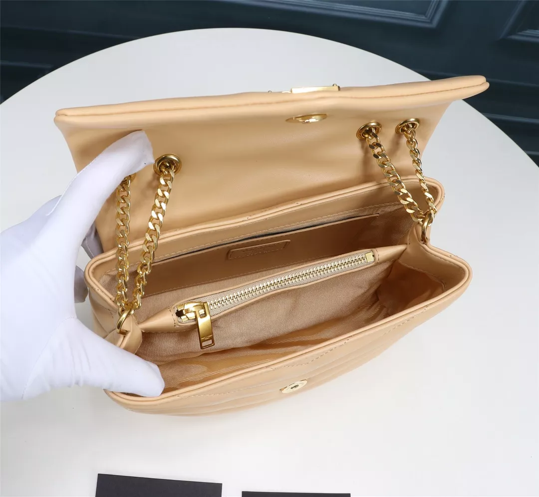 Compact 9988 Yves Saint Laurent YSL AAA Quality Shoulder Bags For Women