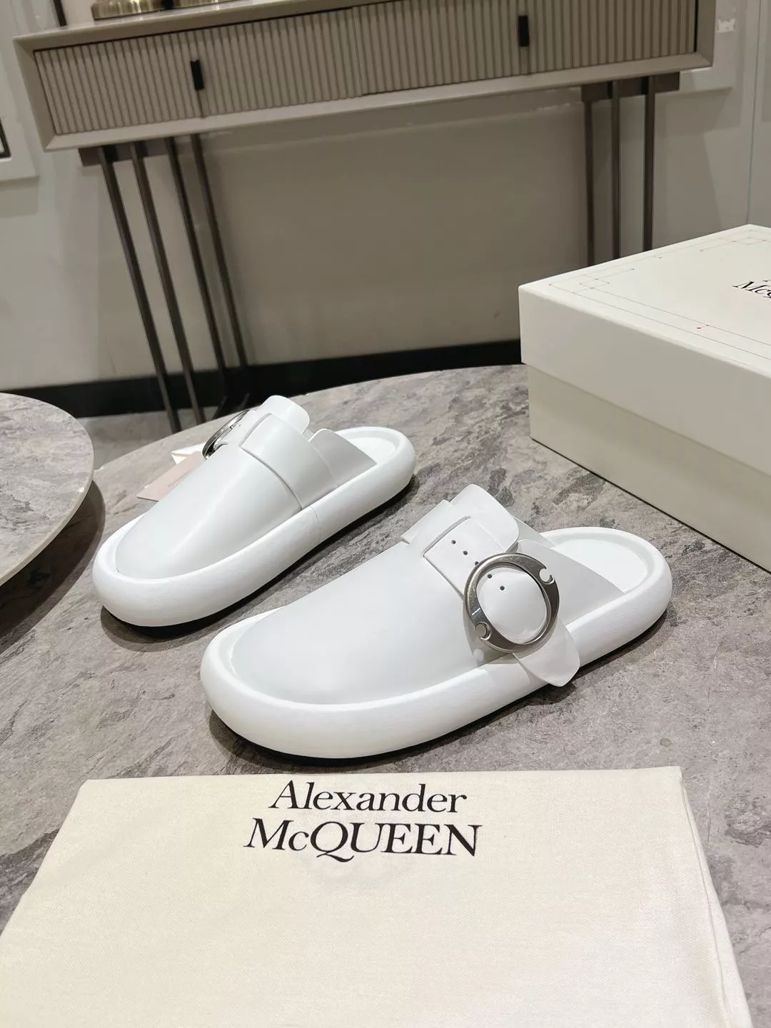 Cozy 1116 Alexander McQueen Slippers For Men