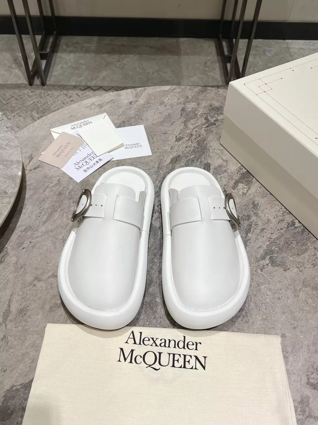 Cozy 1116 Alexander McQueen Slippers For Men