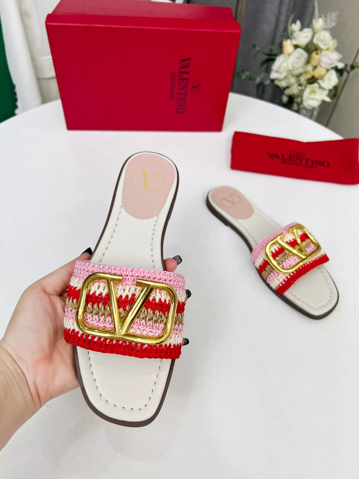Cozy 1464 Valentino Slippers For Women