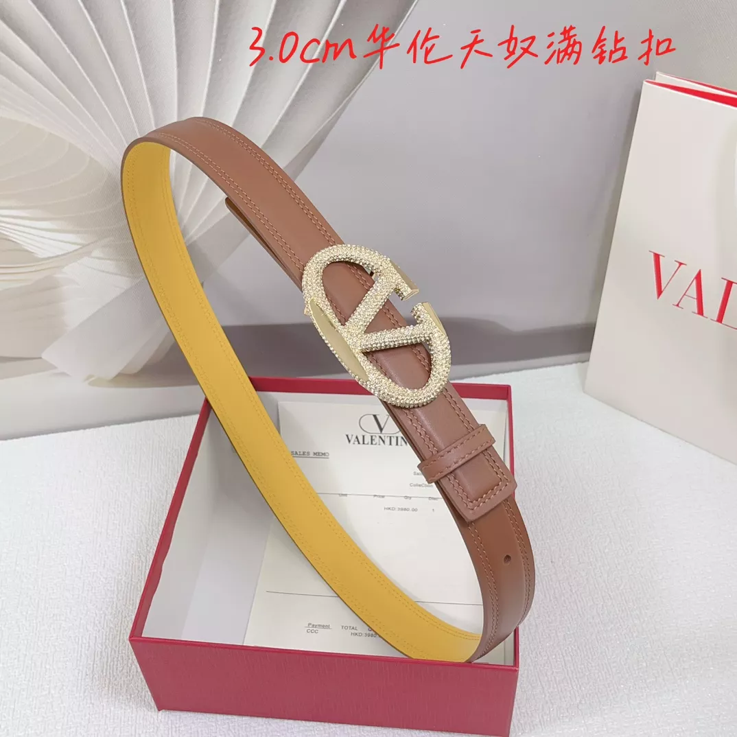 Cozy 171 Valentino AAA Quality Belts In 3.0cm For Women