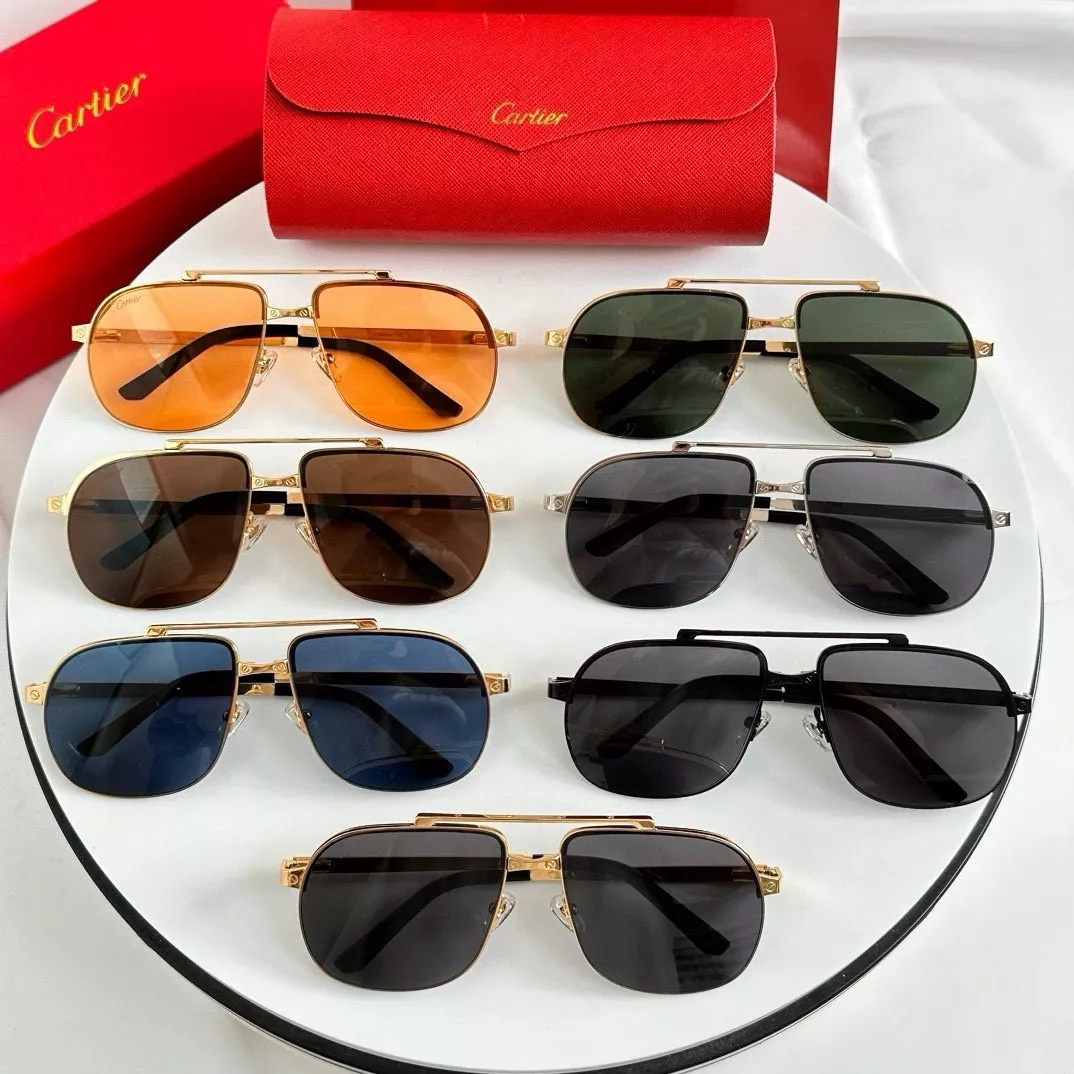 Cozy 1714 Cartier AAA Quality Sunglassess