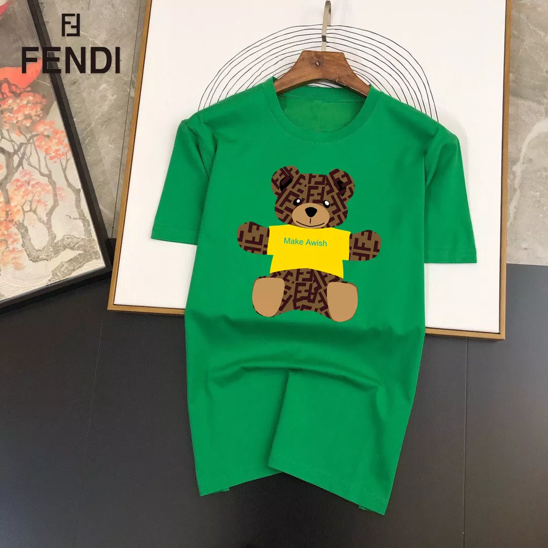 Cozy 1892 Fendi T-Shirts Short Sleeved For Unisex