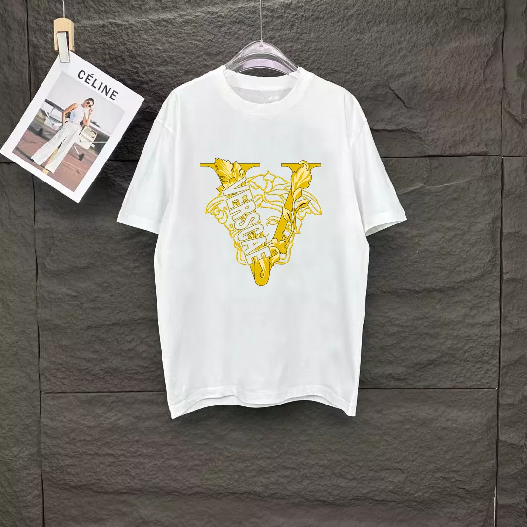 Cozy 2261 Versace T-Shirts Short Sleeved For Unisex