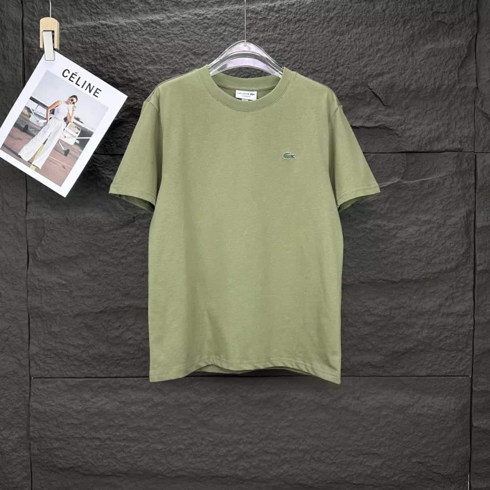 Cozy 2357 Lacoste T-Shirts Short Sleeved For Unisex