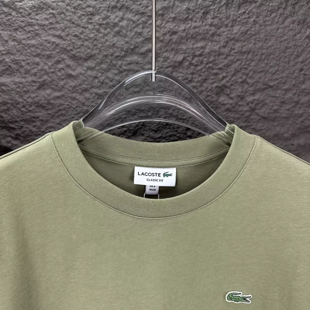 Cozy 2357 Lacoste T-Shirts Short Sleeved For Unisex