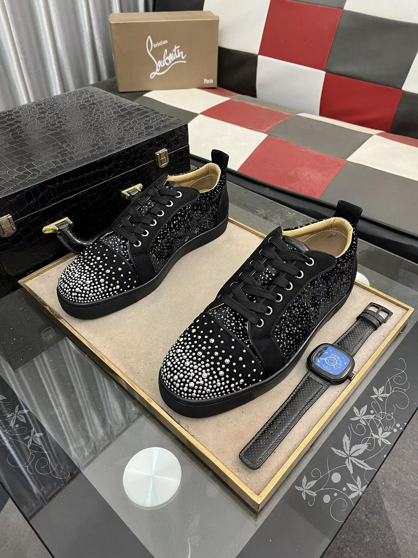 Cozy 2509 Christian Louboutin Casual Shoes For Men