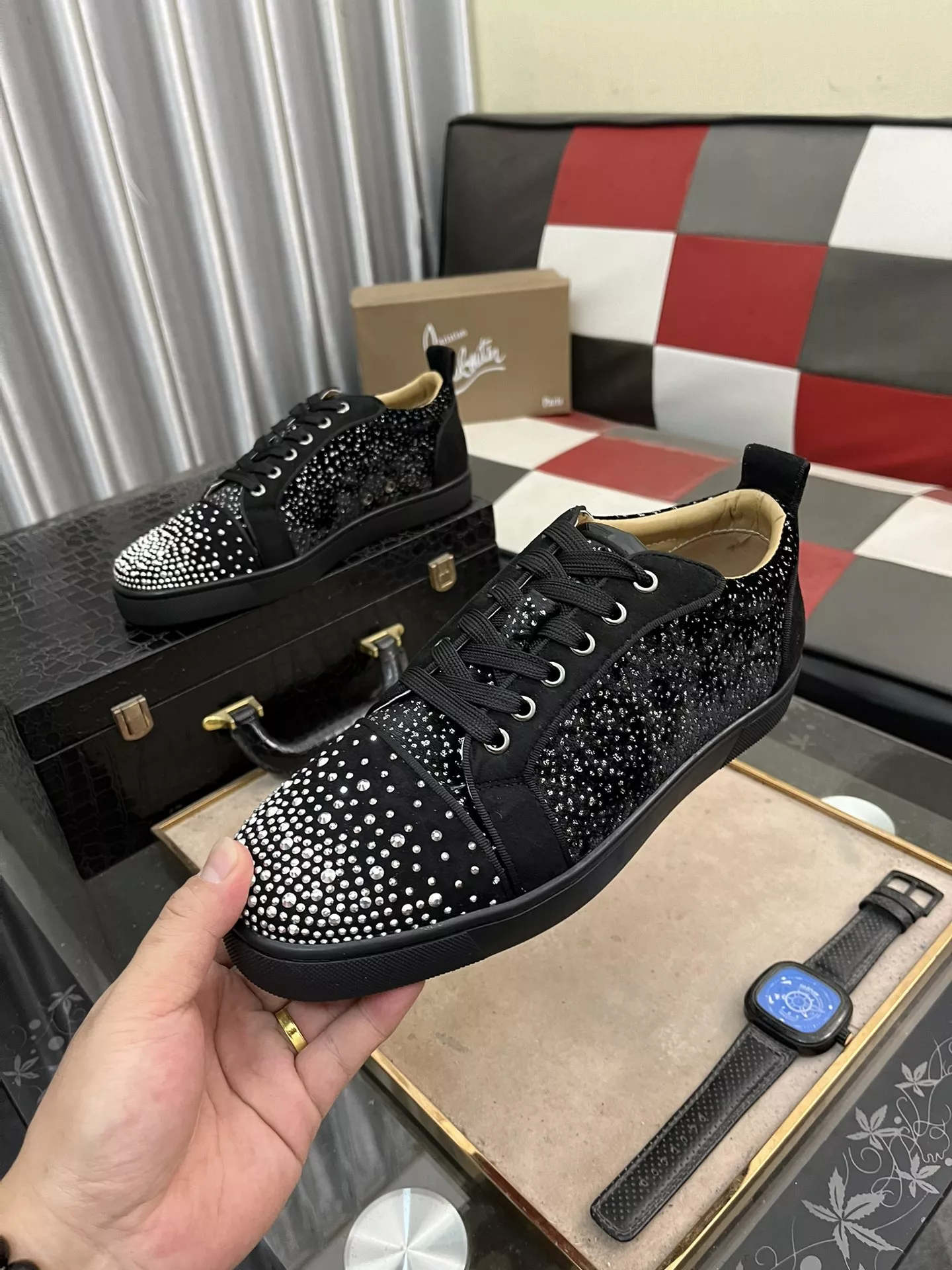 Cozy 2509 Christian Louboutin Casual Shoes For Men