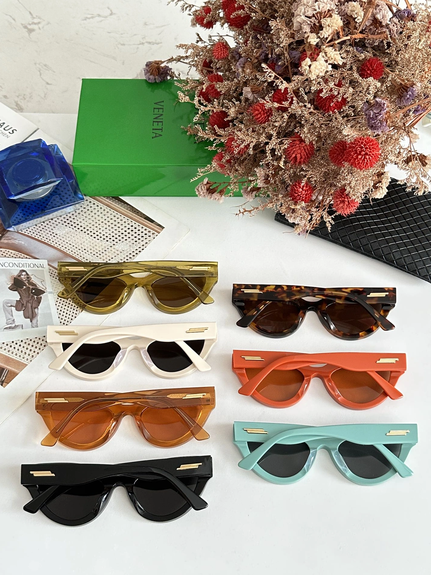 Cozy 2547 Bottega Veneta AAA Quality Sunglasses