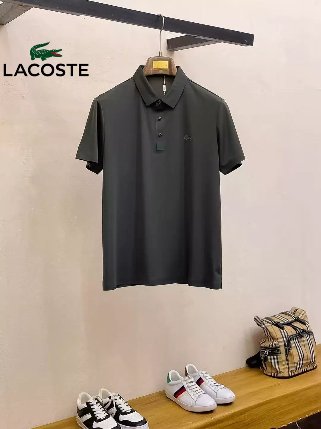 Cozy 2717 Lacoste T-Shirts Short Sleeved For Men