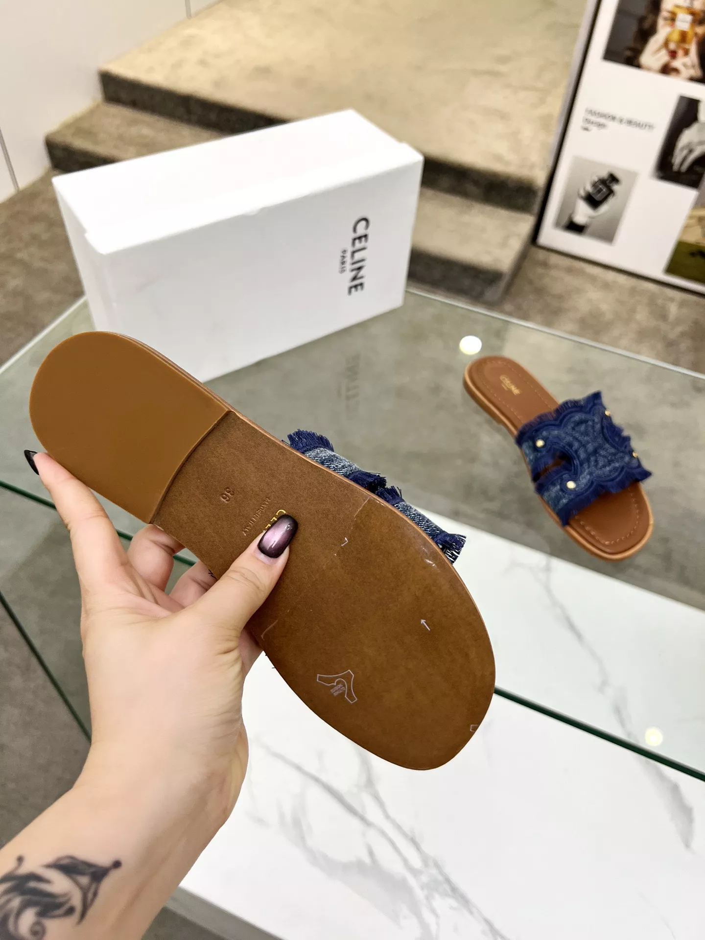 Cozy 2771 Celine Slippers For Women