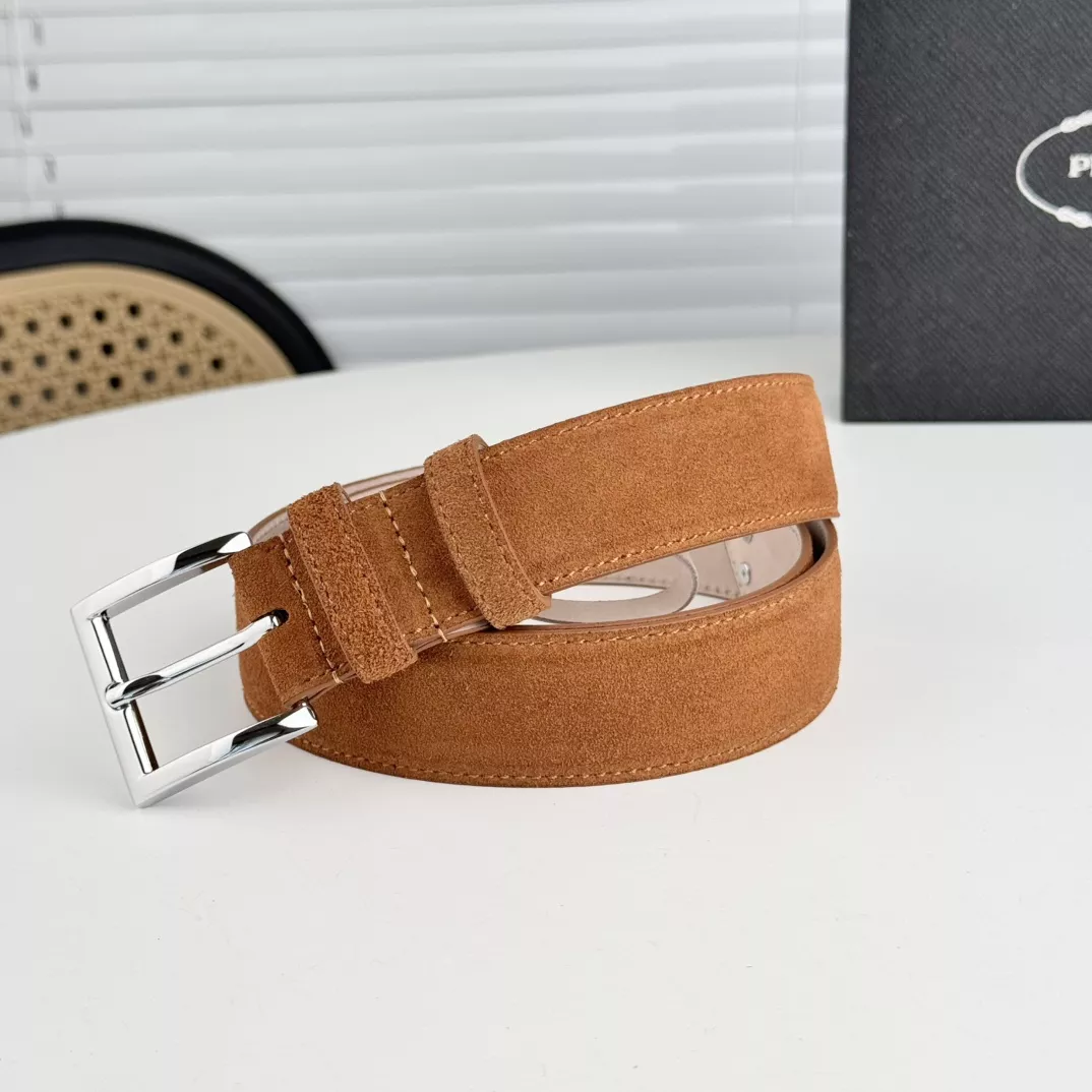 Cozy 3086 Prada AAA Quality Belts In 3.5cm For Unisex