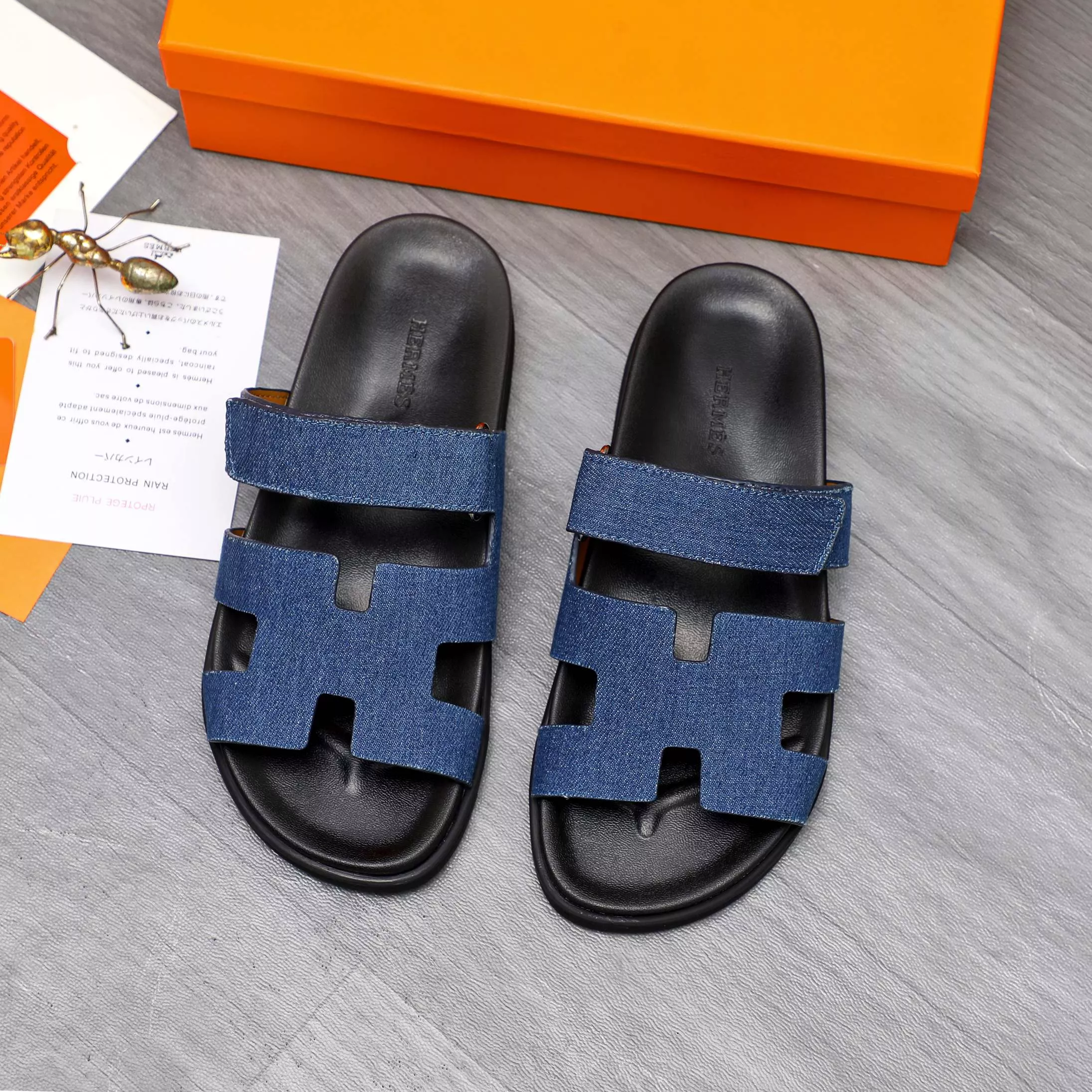 Cozy 3125 Hermes Slippers For Men