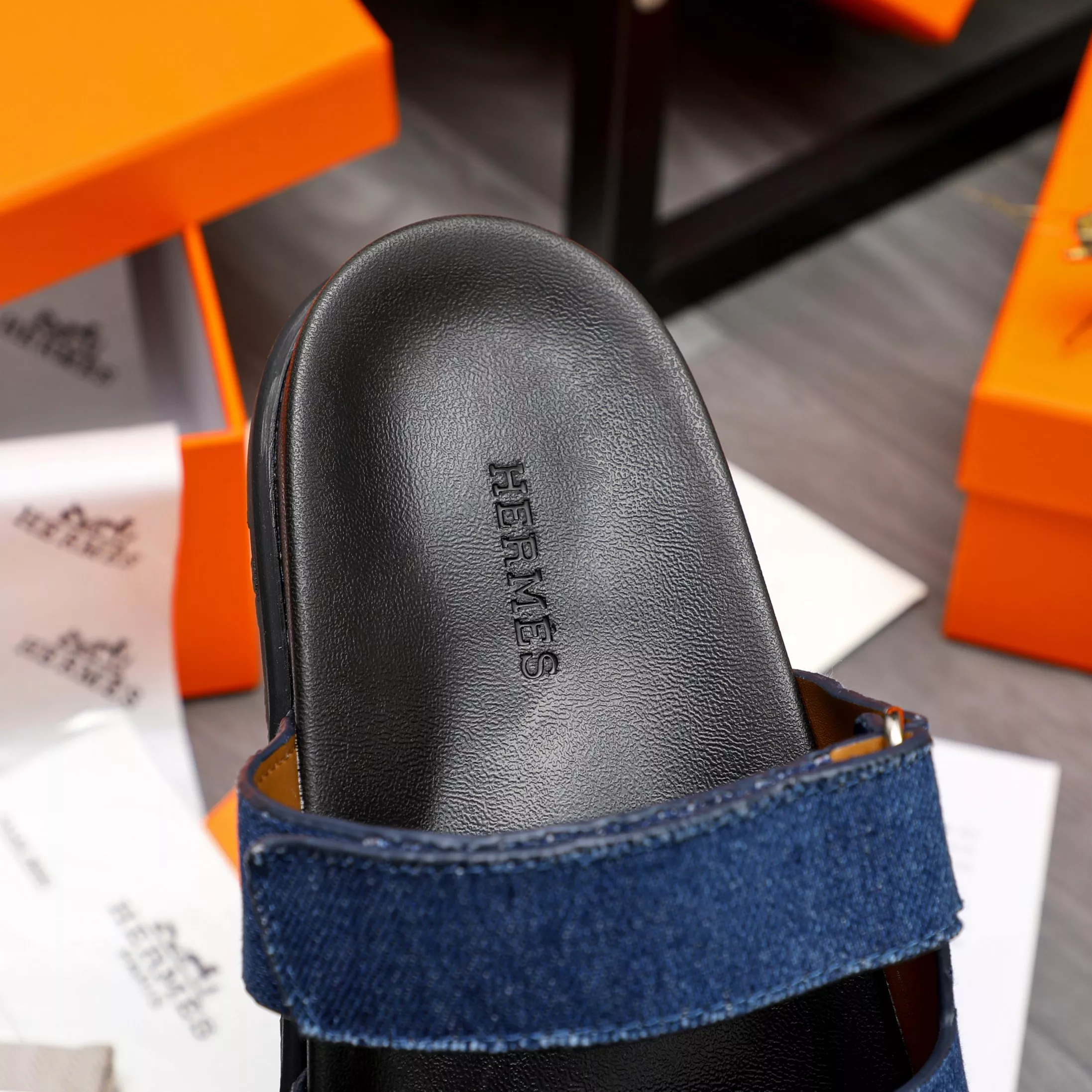 Cozy 3125 Hermes Slippers For Men