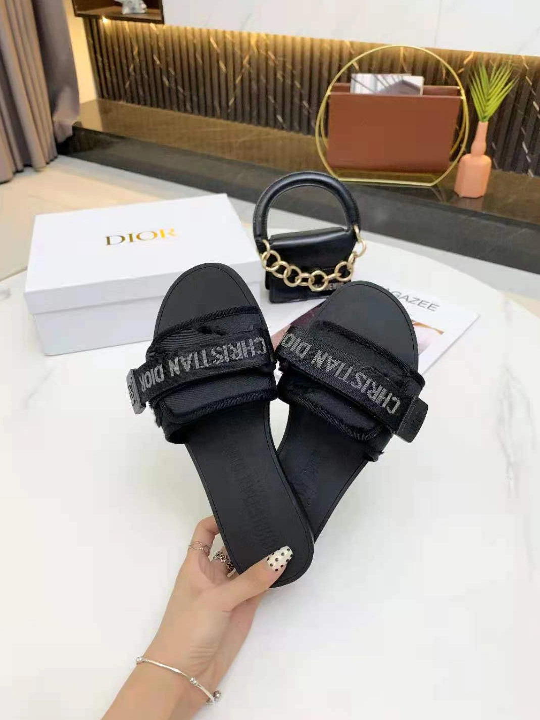 Cozy 3146 Christian Dior Slippers For Women