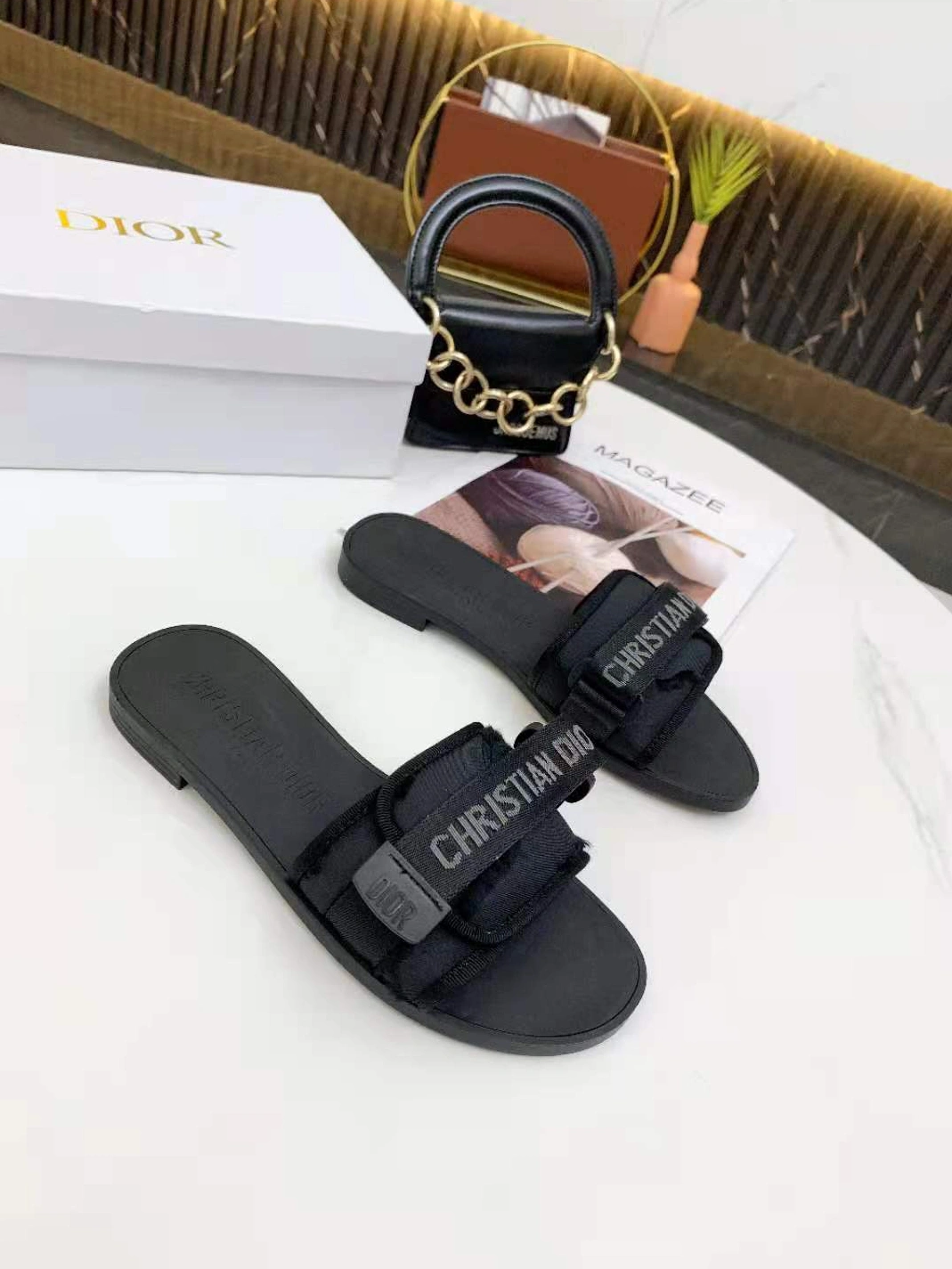 Cozy 3146 Christian Dior Slippers For Women