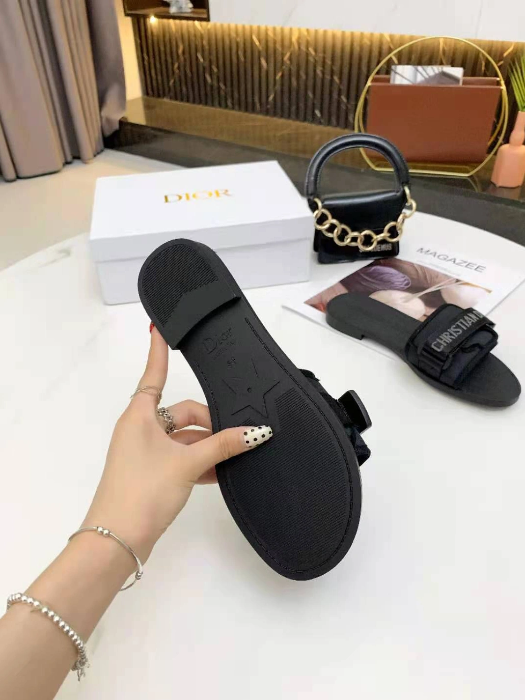 Cozy 3146 Christian Dior Slippers For Women