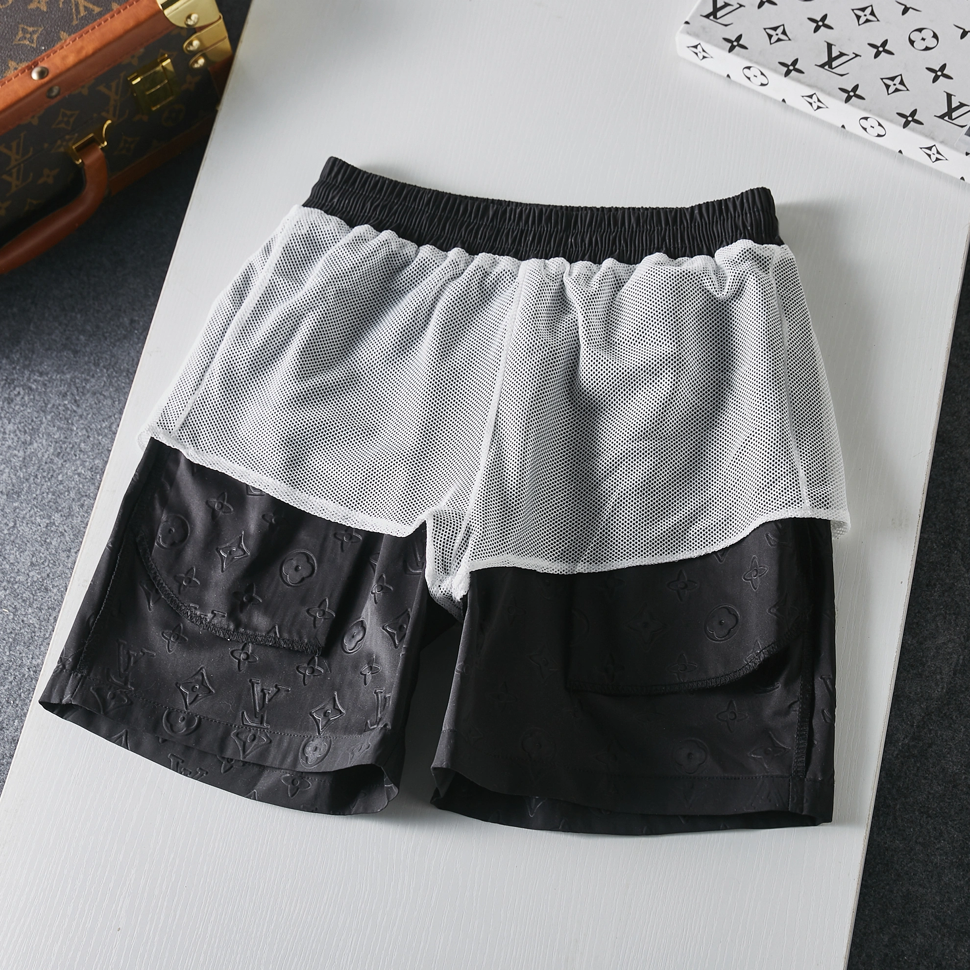 Cozy 3238 Louis Vuitton LV Pants For Men