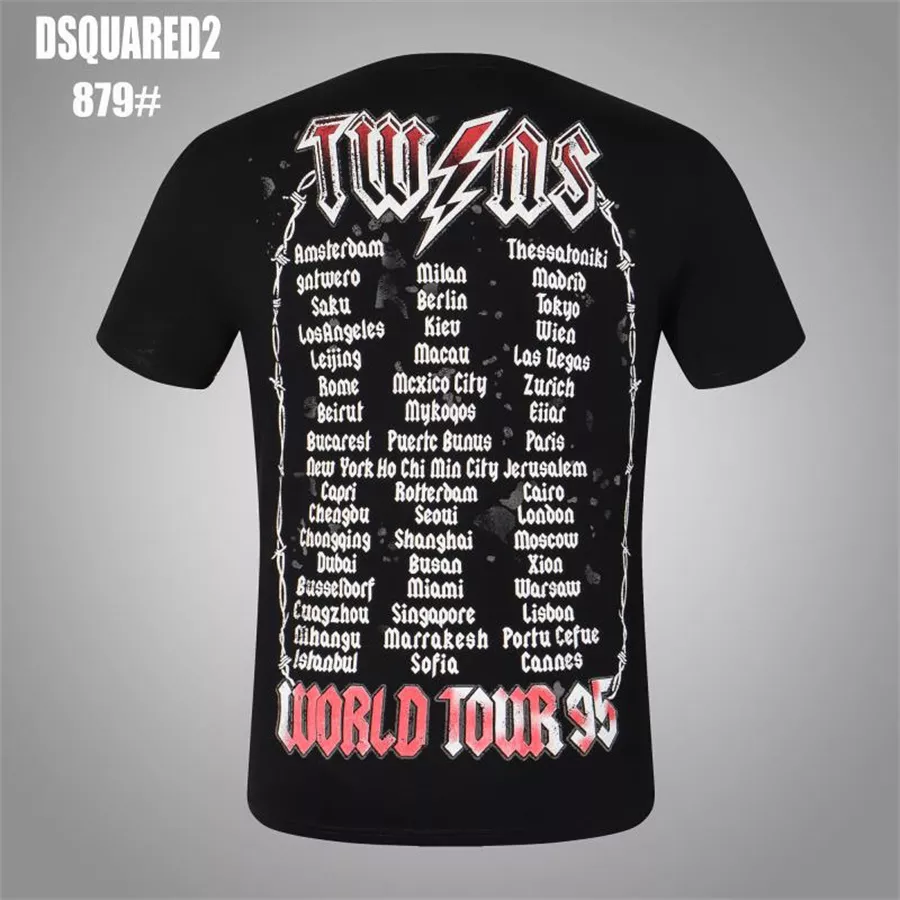 Cozy 3355 Dsquared T-Shirts Short Sleeved For Men