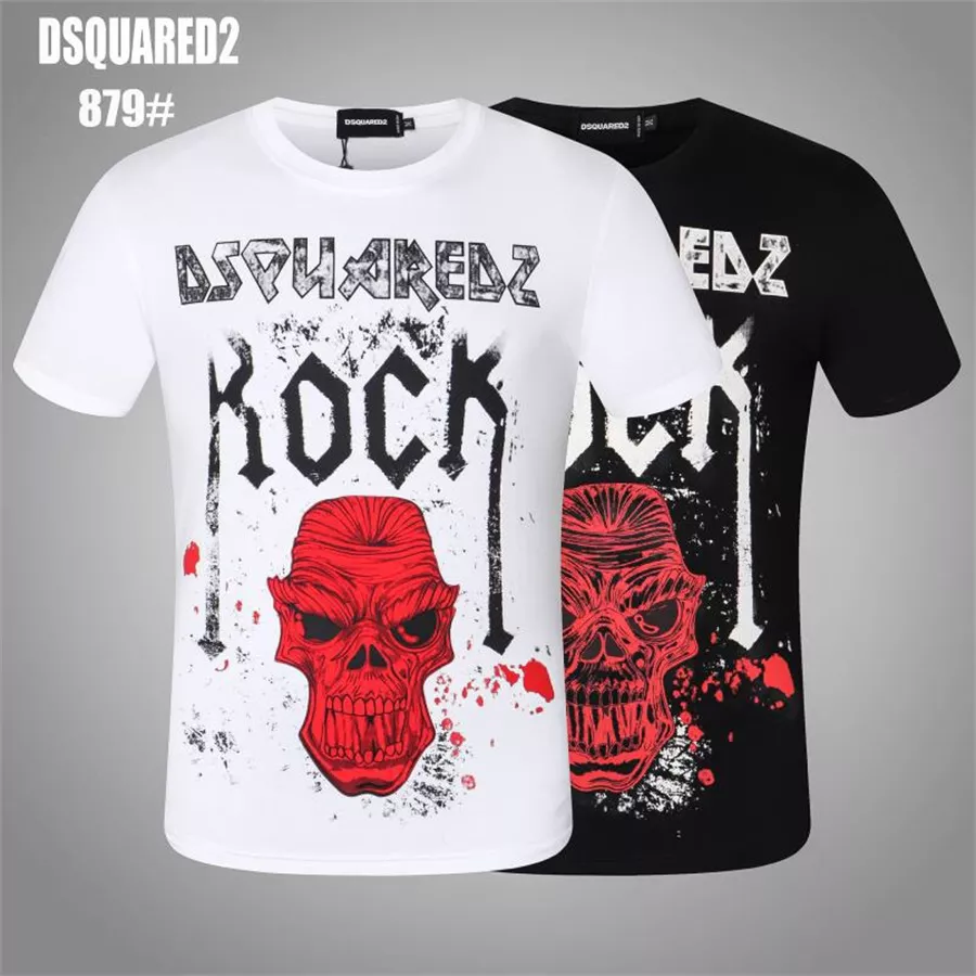 Cozy 3355 Dsquared T-Shirts Short Sleeved For Men