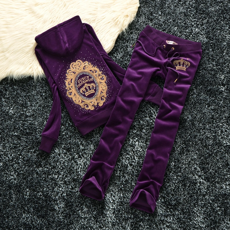Cozy 3409 Juicy Couture Tracksuits Long Sleeved For Women