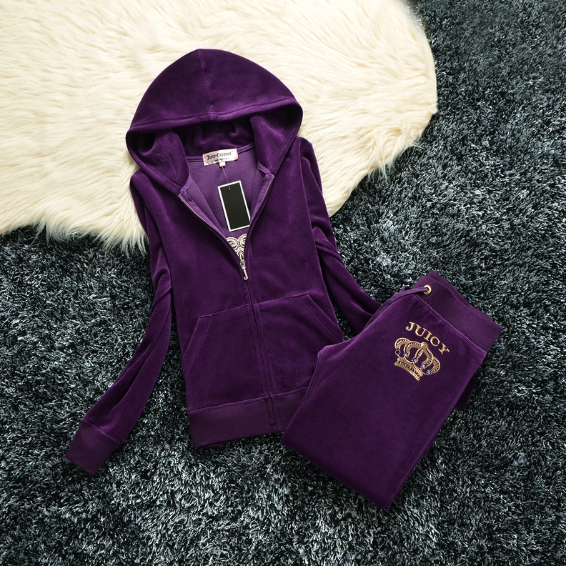 Cozy 3409 Juicy Couture Tracksuits Long Sleeved For Women